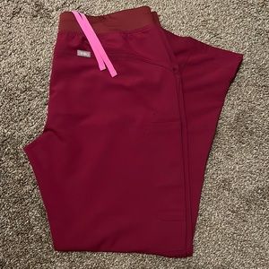 Limited Edition Dark Magenta Kade Figs scrub pant